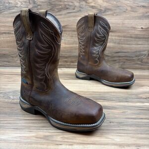 Ariat Anthem Womens 7B Waterproof Comp Toe Ranch Western Work Boots 10031664